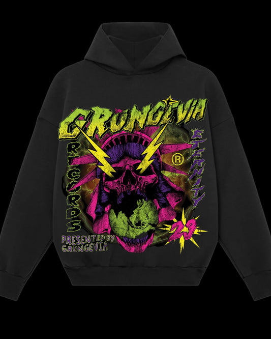 GRUNGEVIA RECORDS HOODIE!