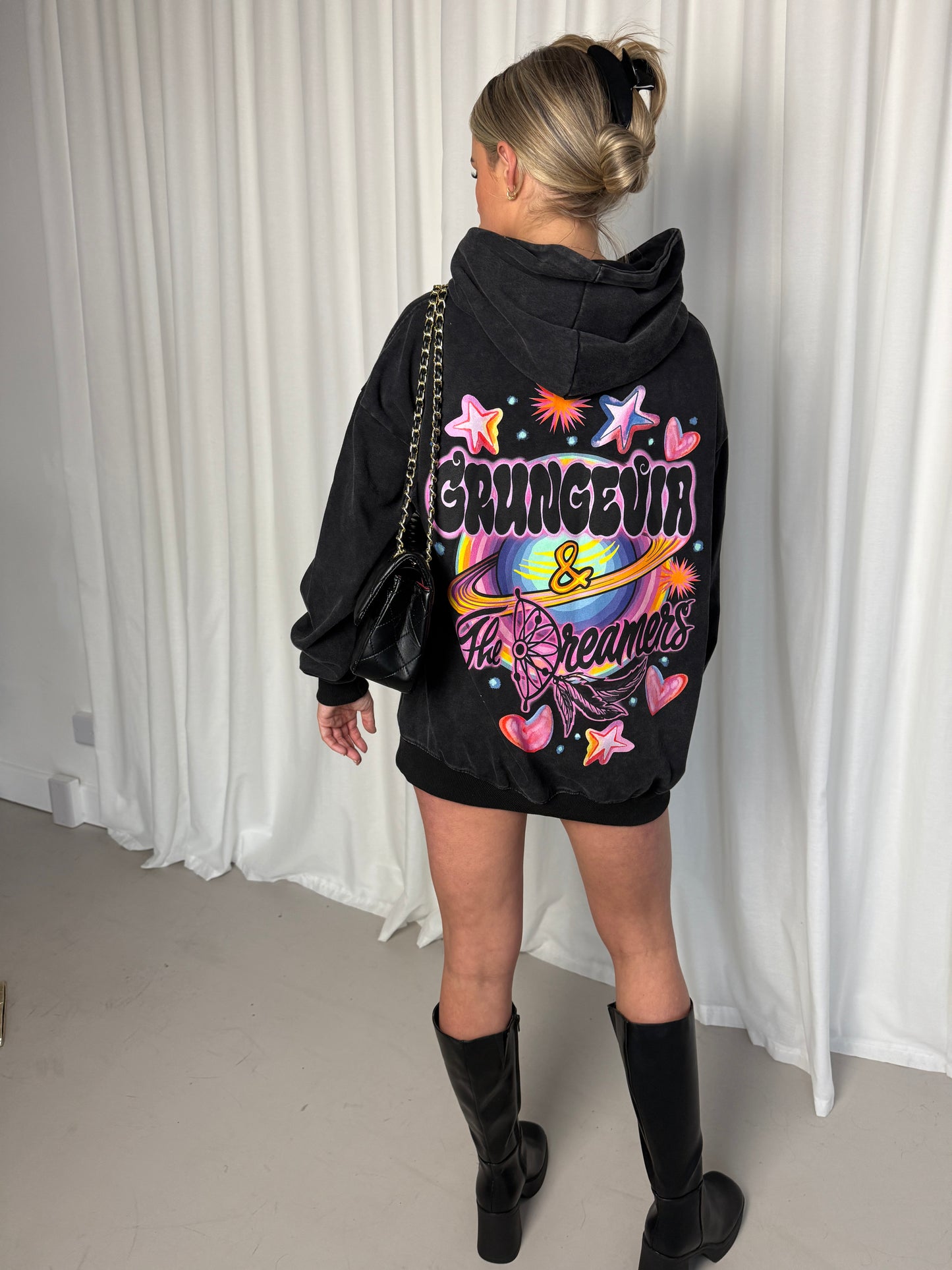 The Dreamers Hoodie - Black