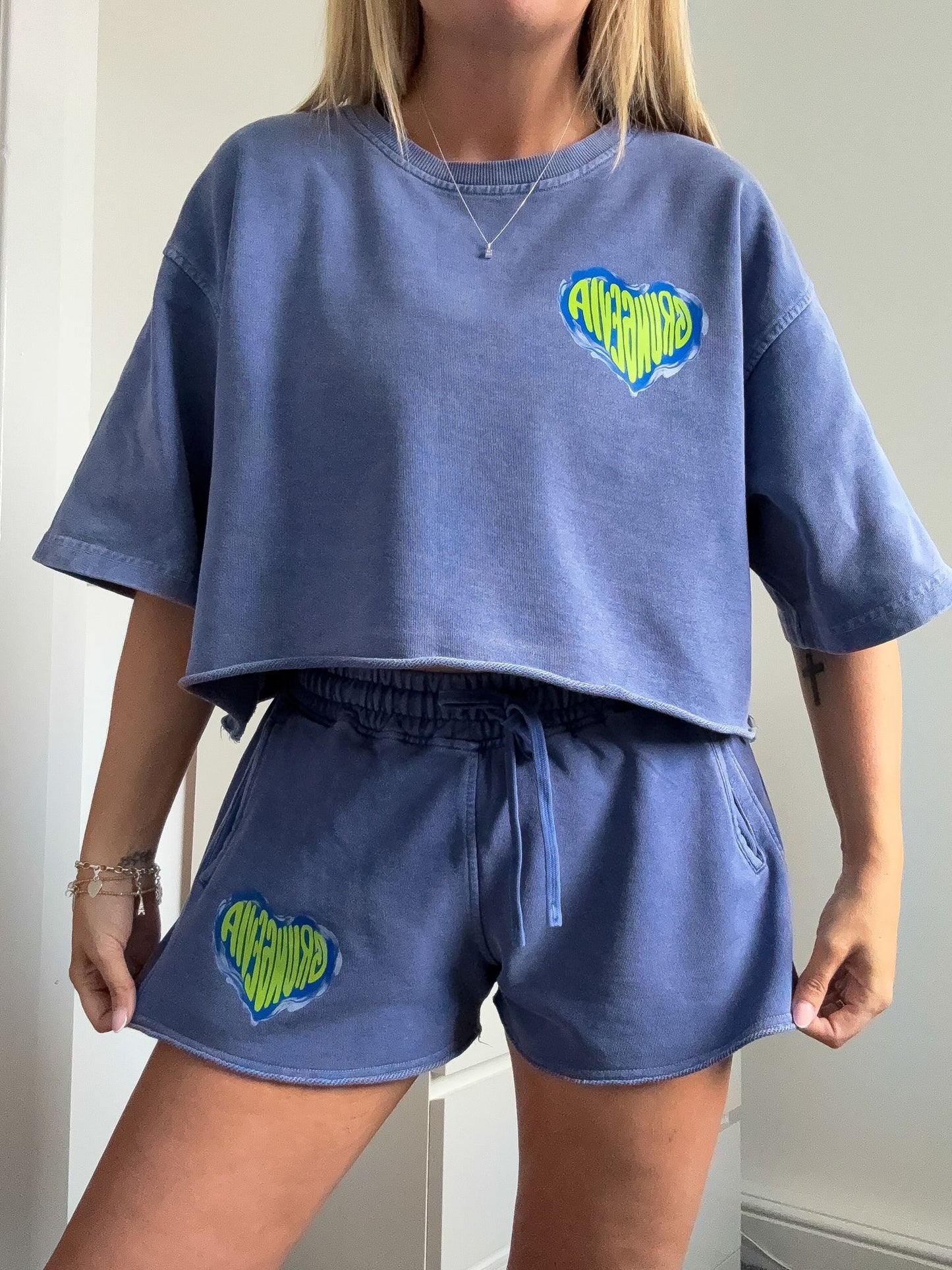 Grungevia Blue Co Ord